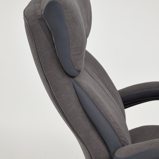 Офисное кресло DUKE флок/ткань, серый/серый, 29/TW-12 арт.14039 в Южно-Сахалинске - изображение 10