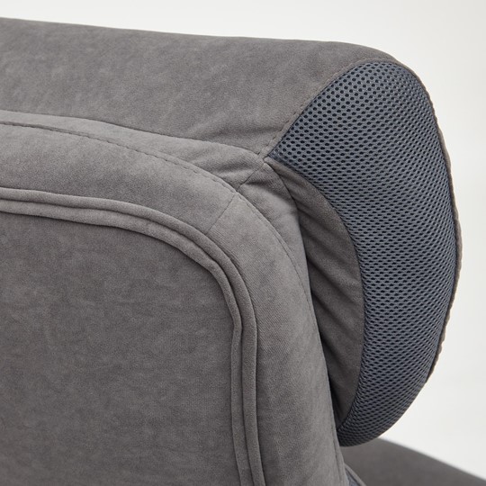 Офисное кресло DUKE флок/ткань, серый/серый, 29/TW-12 арт.14039 в Южно-Сахалинске - изображение 16