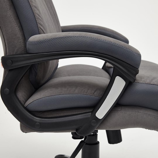 Офисное кресло DUKE флок/ткань, серый/серый, 29/TW-12 арт.14039 в Южно-Сахалинске - изображение 22