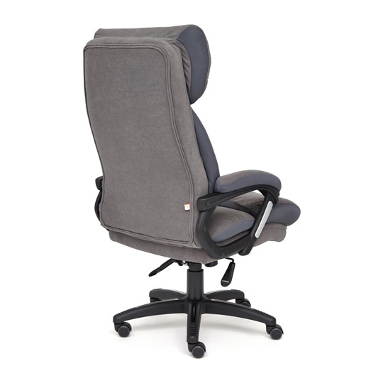 Офисное кресло DUKE флок/ткань, серый/серый, 29/TW-12 арт.14039 в Южно-Сахалинске - изображение 3