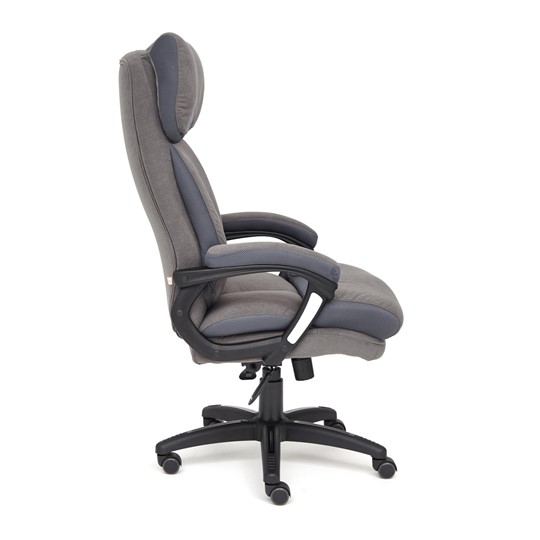 Офисное кресло DUKE флок/ткань, серый/серый, 29/TW-12 арт.14039 в Южно-Сахалинске - изображение 5