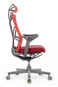 Кресло для офиса Ego (A644), красный в Южно-Сахалинске - предосмотр 2