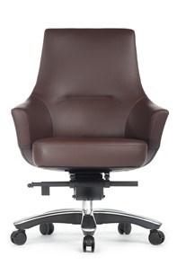 Кресло для офиса Jotto-M (B1904), коричневый в Южно-Сахалинске - предосмотр 4