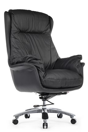 Кресло для офицы Leonardo (A355), черный в Южно-Сахалинске - изображение