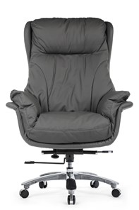 Кресло офисное Leonardo (A355), серый в Южно-Сахалинске - предосмотр 4