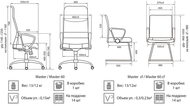 Кресло Master GTPH Ch1 W01T01 в Южно-Сахалинске - изображение 3