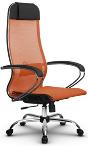 Кресло офисное МЕТТА B 1m 12/K131, Основание 17833 оранжевый в Южно-Сахалинске