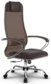 Кресло офисное МЕТТА B 1m 5/K116, Основание 17833 темно-коричневый в Южно-Сахалинске