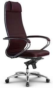 Кресло офисное Metta L 1m 38K2/K мультиблок, нижняя часть 17838 бордовый в Южно-Сахалинске - предосмотр 1