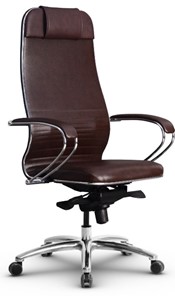 Кресло офисное Metta L 1m 38K2/K мультиблок, нижняя часть 17838 коричневый в Южно-Сахалинске