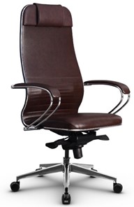 Кресло офисное Metta L 1m 38K2/K мультиблок, нижняя часть 17839 коричневый в Южно-Сахалинске