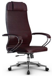 Кресло офисное Metta L 1m 38K2/K топган, нижняя часть 17834 бордовый в Южно-Сахалинске - предосмотр