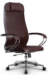 Кресло офисное Metta L 1m 38K2/K топган, нижняя часть 17834 коричневый в Южно-Сахалинске