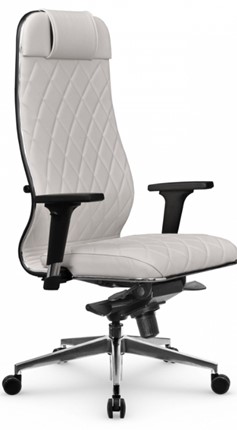 Кресло офисное Мetta L 1m 40M/2D Infinity Easy Clean (MPES) мультиблок, нижняя часть 17838 белый в Южно-Сахалинске - изображение