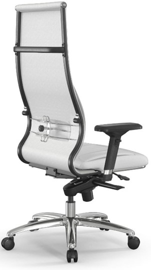 Офисное кресло Мetta L 1m 46/4D Infinity Easy Clean мультиблок, нижняя часть 17838 белый в Южно-Сахалинске - изображение 1