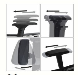 Офисное кресло Мetta L 1m 46/4D Infinity Easy Clean мультиблок, нижняя часть 17838 белый в Южно-Сахалинске - предосмотр 7