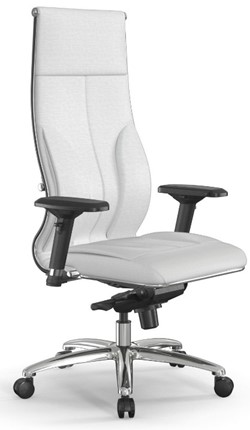 Офисное кресло Мetta L 1m 46/4D Infinity Easy Clean мультиблок, нижняя часть 17838 белый в Южно-Сахалинске - изображение