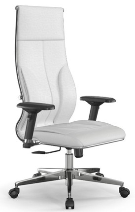 Офисное кресло Мetta L 1m 46/4D Infinity Easy Clean топган, нижняя часть 17834 белый в Южно-Сахалинске - изображение