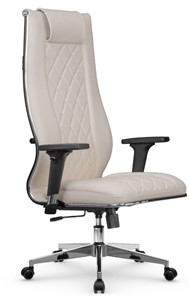 Офисное кресло МЕТТА L 1m 50M/2D Infinity Easy Clean топган, нижняя часть 17834 светло-бежевый в Южно-Сахалинске
