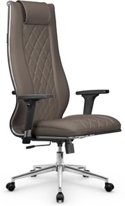 Офисное кресло МЕТТА L 1m 50M/2D Infinity Easy Clean топган, нижняя часть 17852 светло-коричневый в Южно-Сахалинске