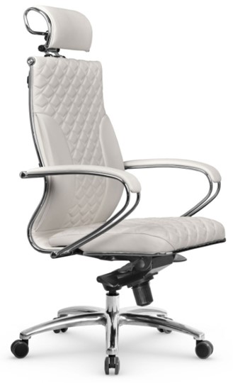 Офисное кресло Metta L 2c 44C/K116 Infinity Easy Clean мультиблок, нижняя часть 17838 белый в Южно-Сахалинске - изображение 1