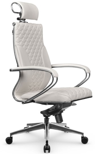 Кресло офисное Metta L 2c 44C/K116 Infinity Easy Clean мультиблок, нижняя часть 17839 белый в Южно-Сахалинске - изображение 1
