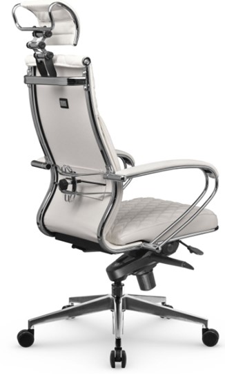 Кресло офисное Metta L 2c 44C/K116 Infinity Easy Clean мультиблок, нижняя часть 17839 белый в Южно-Сахалинске - изображение 3