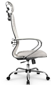 Кресло офисное Metta L 2c 44C/K116 Infinity Easy Clean топган, нижняя часть 17833 белый в Южно-Сахалинске - предосмотр 2