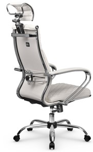Кресло офисное Metta L 2c 44C/K116 Infinity Easy Clean топган, нижняя часть 17833 белый в Южно-Сахалинске - предосмотр 3