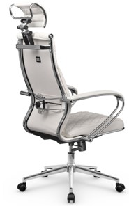 Кресло офисное Metta L 2c 44C/K116 Infinity Easy Clean топган, нижняя часть 17852 белый в Южно-Сахалинске - предосмотр 3