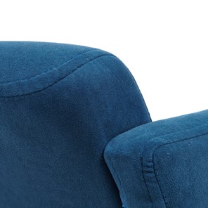 Офисное кресло MILAN хром флок, синий, арт.13948 в Южно-Сахалинске - предосмотр 12