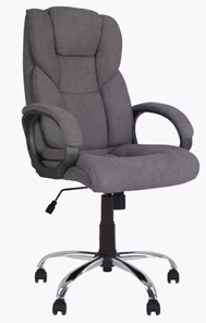 Офисное кресло MORFEO (CHR68) ткань SORO-93 серая в Южно-Сахалинске