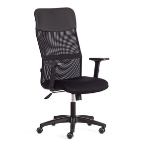 Кресло офисное PRACTIC PLT ткань/кож/зам, черный, арт.20536 в Южно-Сахалинске