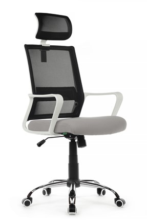 Кресло компьютерное RCH 1029HW, серый/черный в Южно-Сахалинске - изображение