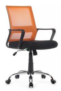 Кресло офисное RCH 1029MB, черный/оранжевый в Южно-Сахалинске