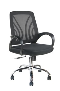 Офисное кресло Riva Chair 8099Е, Черный в Южно-Сахалинске