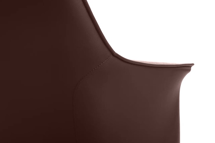 Кресло для офиса Rosso-ST (C1918), коричневый в Южно-Сахалинске - изображение 4