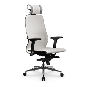 Офисное кресло Samurai K-3.041 Clean MPES Белый в Южно-Сахалинске - предосмотр
