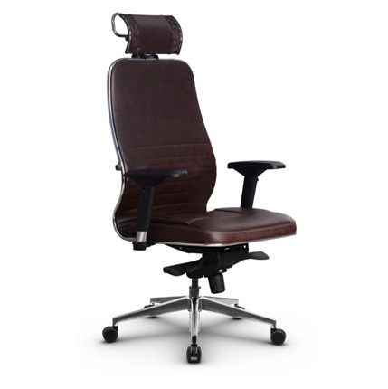 Офисное кресло Samurai KL-3.041 (Темно-коричневый) в Южно-Сахалинске - изображение