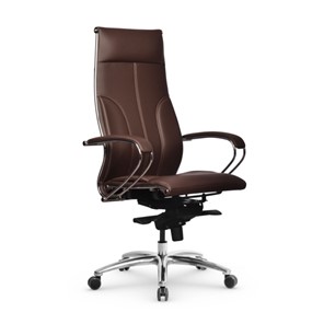 Офисное кресло Samurai Lux MPES Темно-коричневый в Южно-Сахалинске - предосмотр