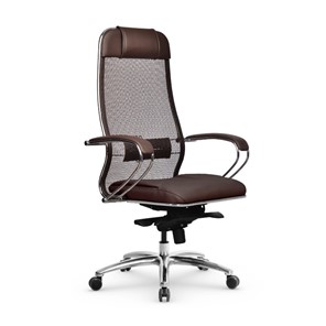 Офисное кресло Samurai SL-1.04 MPES Темно-коричневый в Южно-Сахалинске - предосмотр