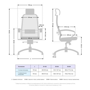 Офисное кресло Samurai SL-2.041 (Черный) в Южно-Сахалинске - предосмотр 4