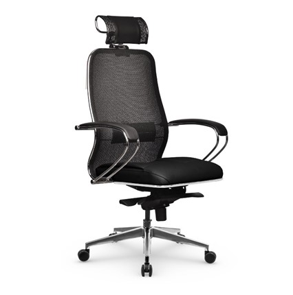 Офисное кресло Samurai SL-2.041 MPES Черный плюс в Южно-Сахалинске - изображение