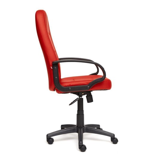 Офисное кресло СН747 кож/зам, красный, арт.7707 в Южно-Сахалинске - изображение 1