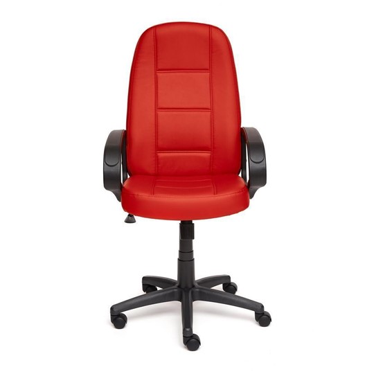 Офисное кресло СН747 кож/зам, красный, арт.7707 в Южно-Сахалинске - изображение 3