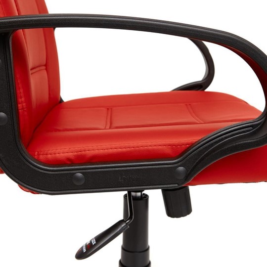 Офисное кресло СН747 кож/зам, красный, арт.7707 в Южно-Сахалинске - изображение 4