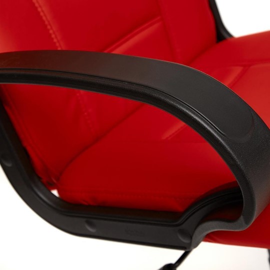Офисное кресло СН747 кож/зам, красный, арт.7707 в Южно-Сахалинске - изображение 5