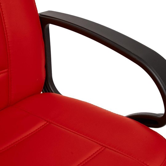 Офисное кресло СН747 кож/зам, красный, арт.7707 в Южно-Сахалинске - изображение 8
