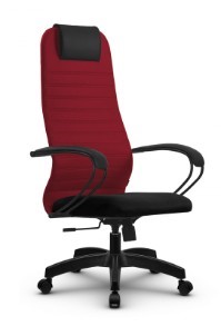 Компьютерное кресло SU-BK130-10 PL красный/черный в Южно-Сахалинске