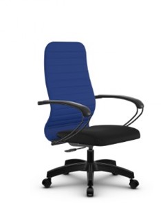 Кресло офисное SU-CK130-10P PL синий/черный в Южно-Сахалинске - предосмотр